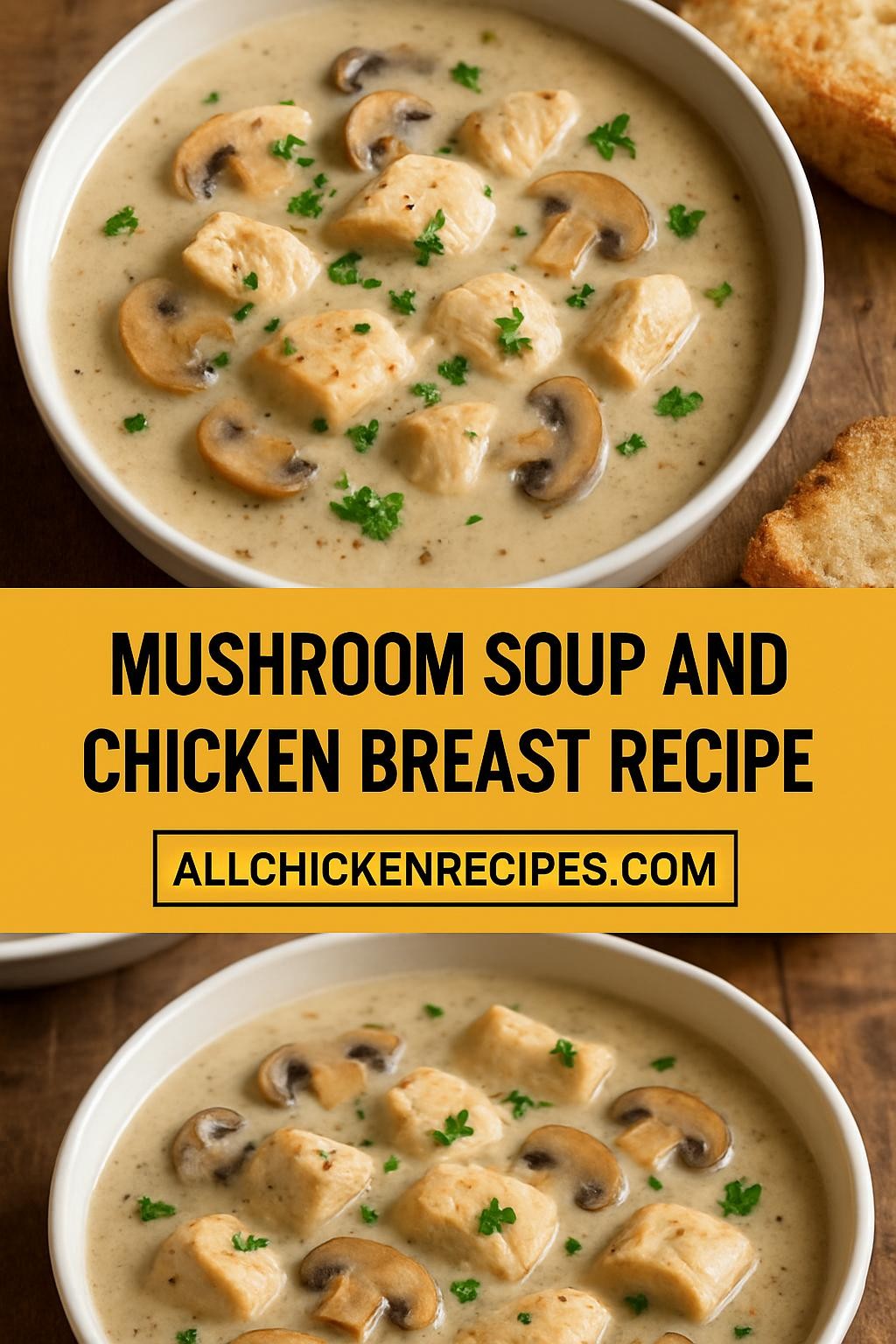mushroom soup and chicken breast recipe