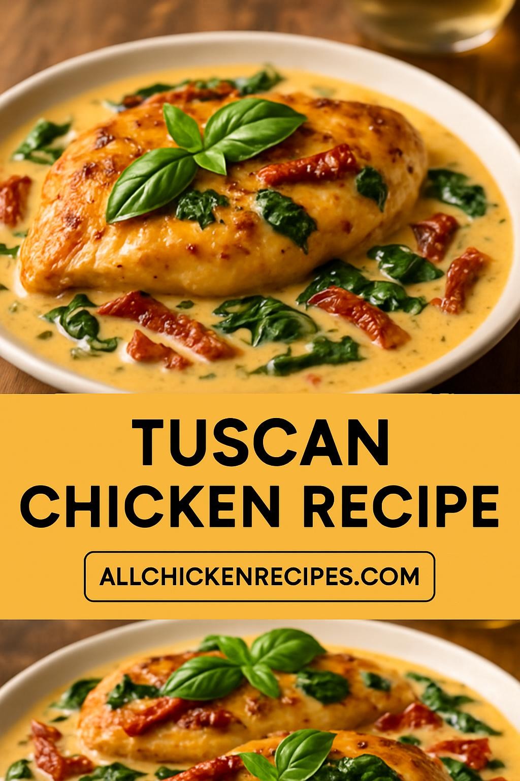 tuscan chicken recipe