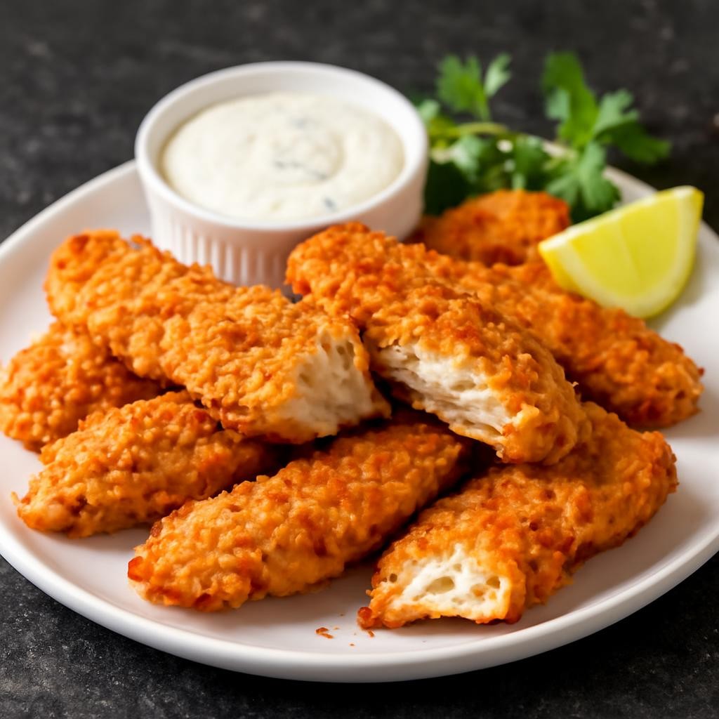 Air Fryer Chicken Tenders With Flour
