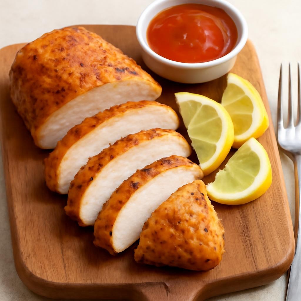 Air Fryer Frozen Chicken Breast