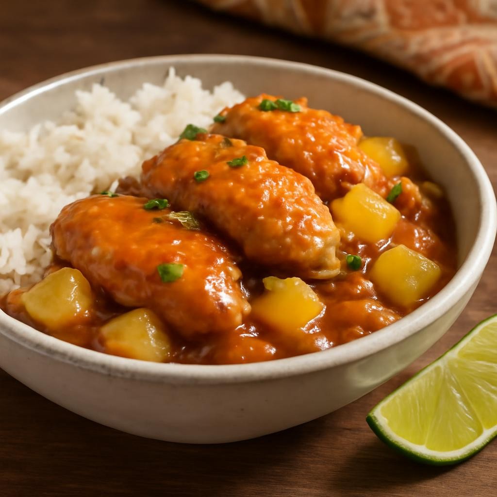 Crock Pot Pineapple Chicken
