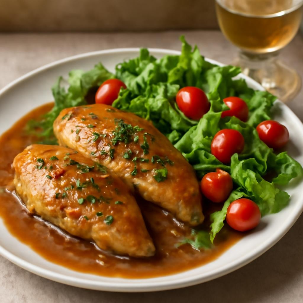 Smothered Chicken Breasts
