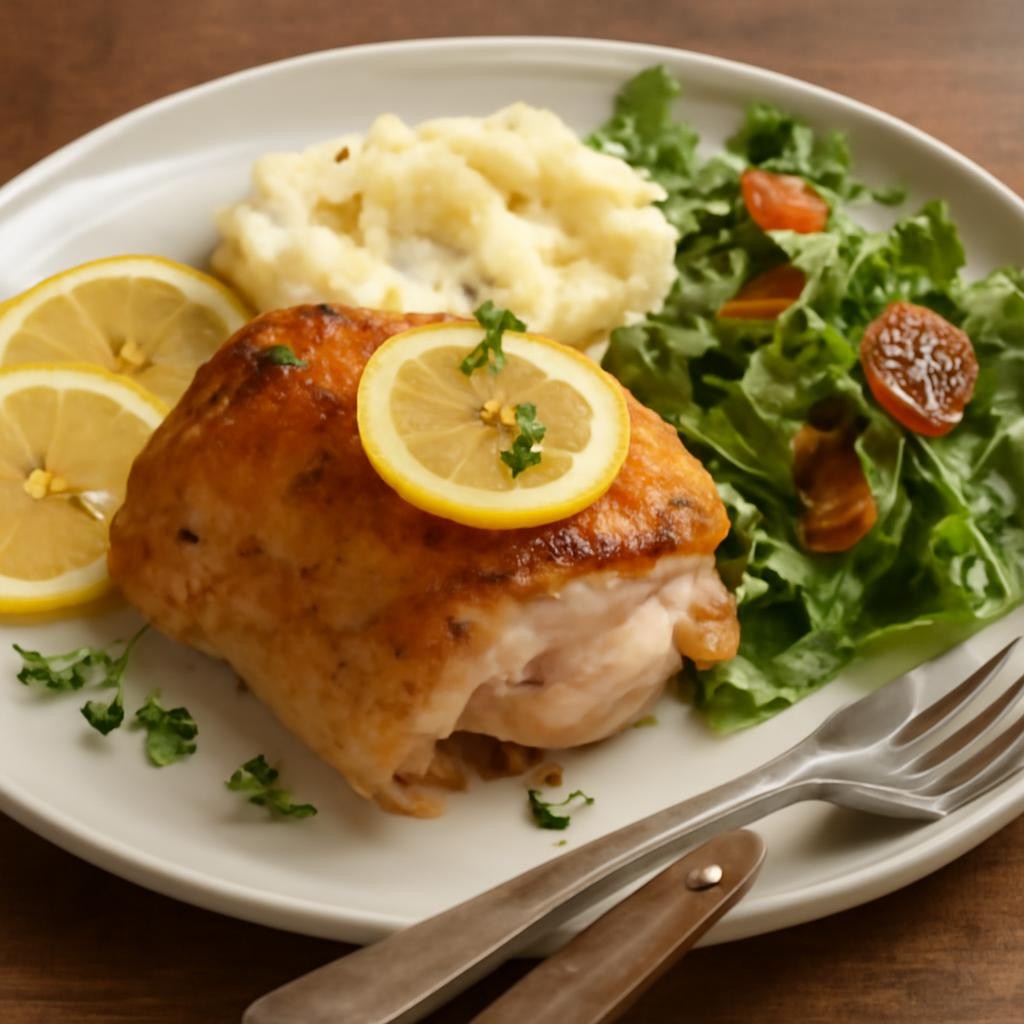 chicken thigh roast recipe