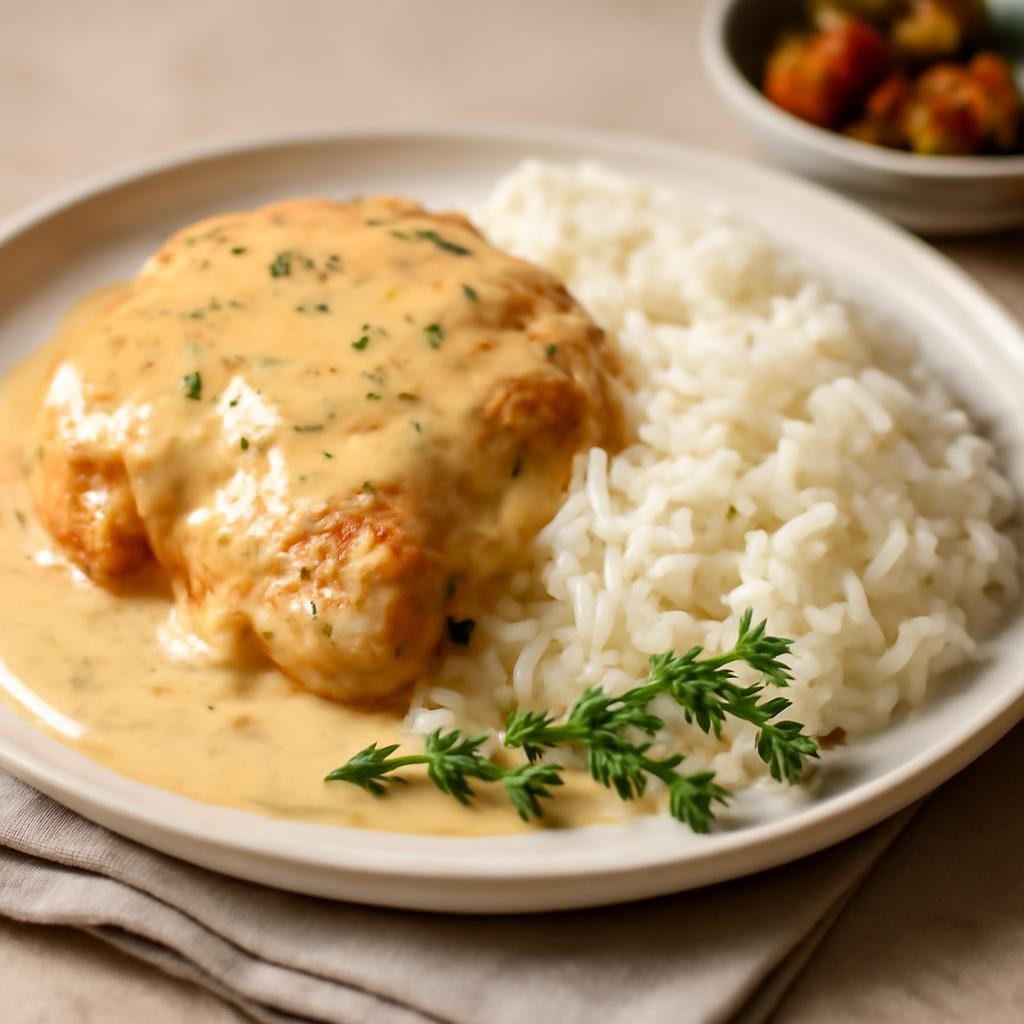creamy chicken thigh recipe