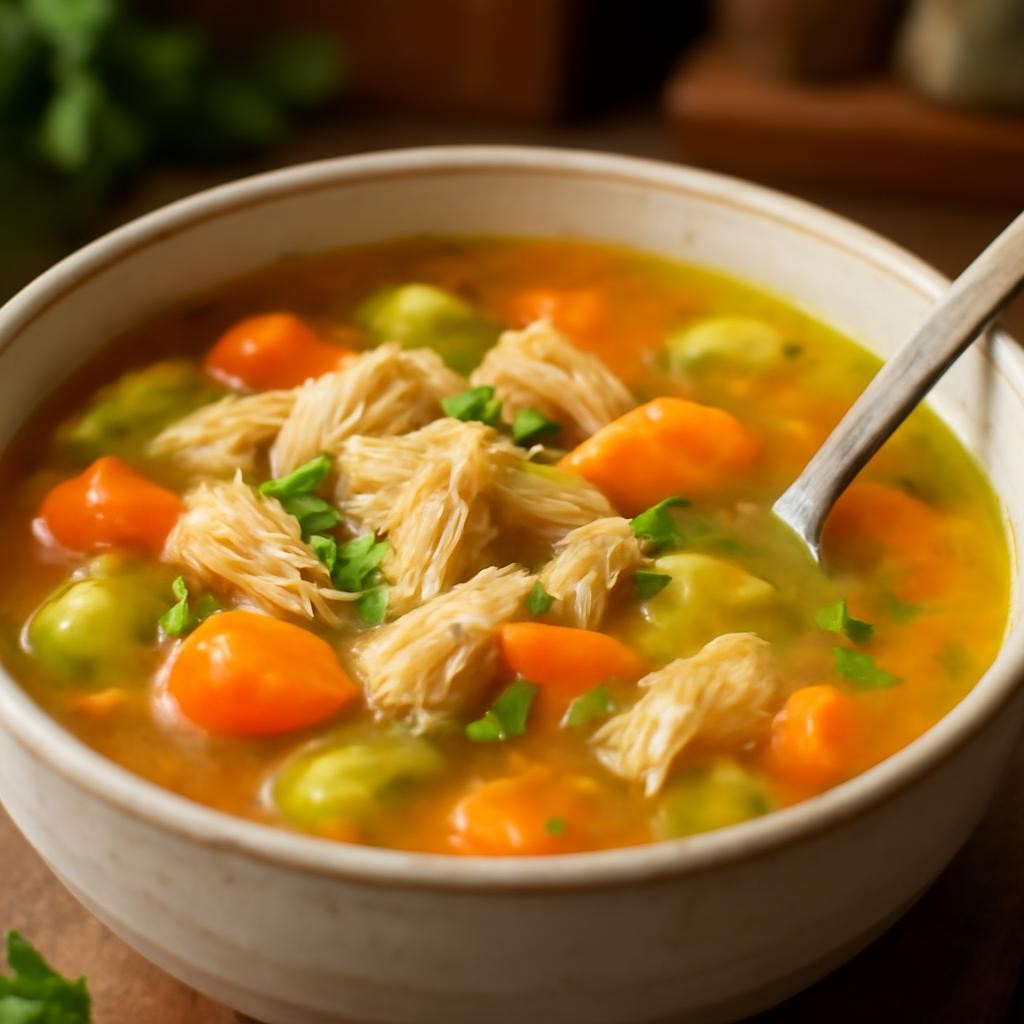 crockpot chicken soup recipe