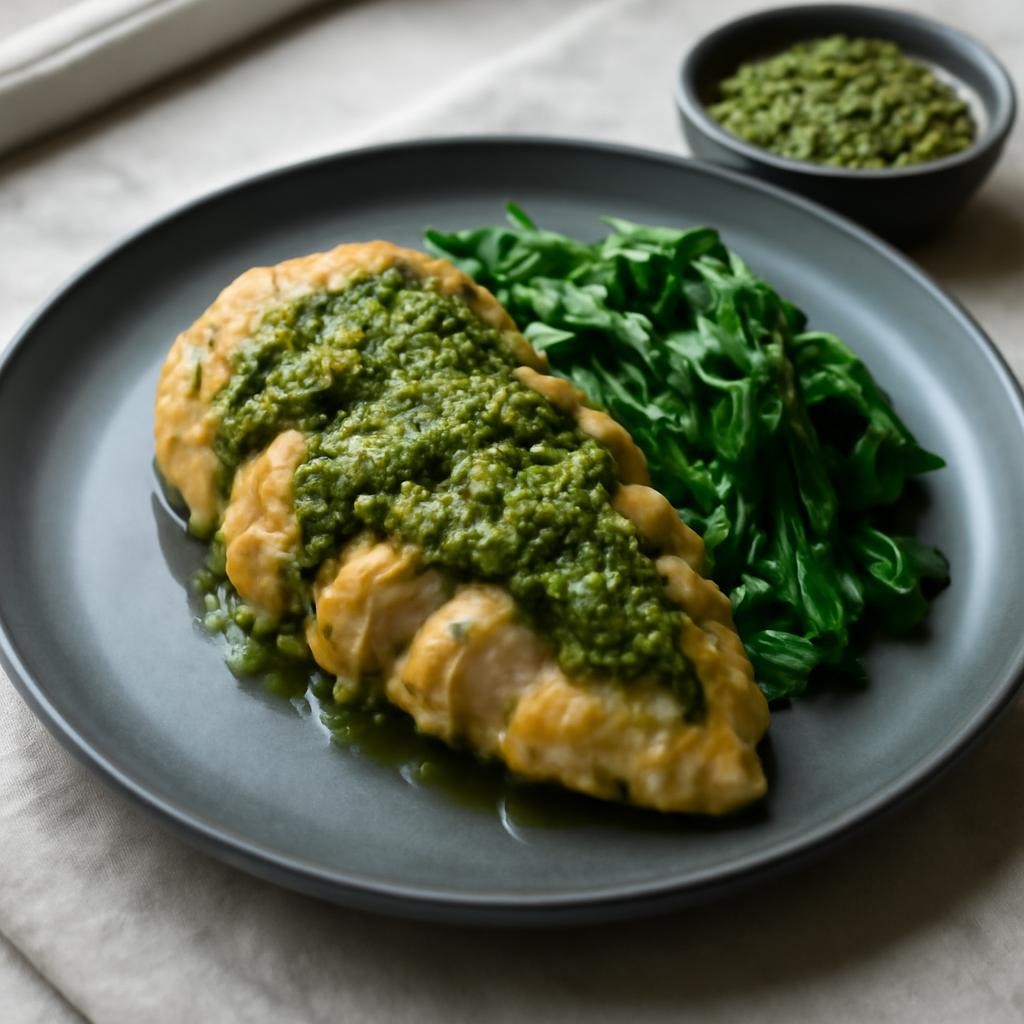 keto pesto chicken recipe