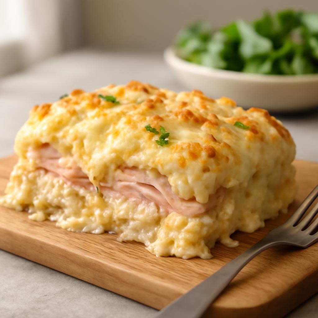 low carb chicken cordon bleu casserole recipe