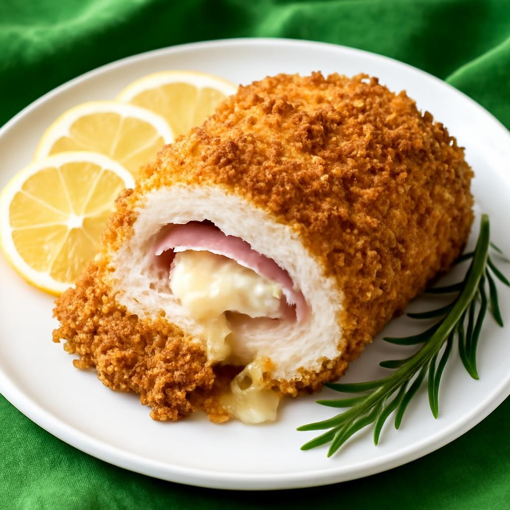 low carb chicken cordon bleu