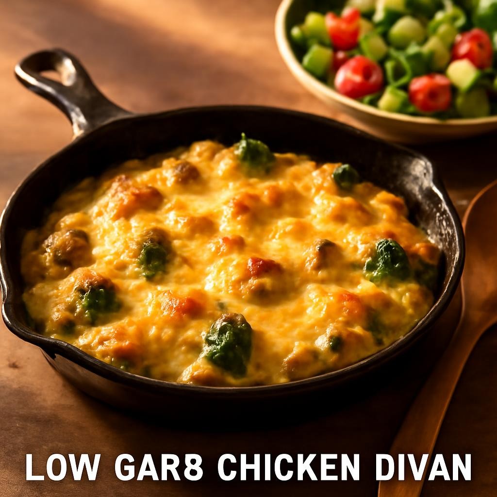 low carb chicken divan