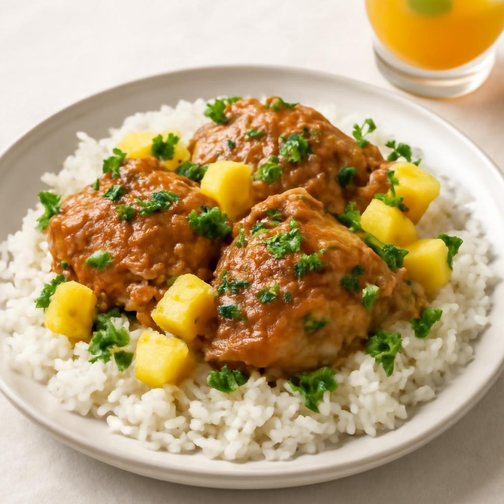 pineapple chicken thigh recipe