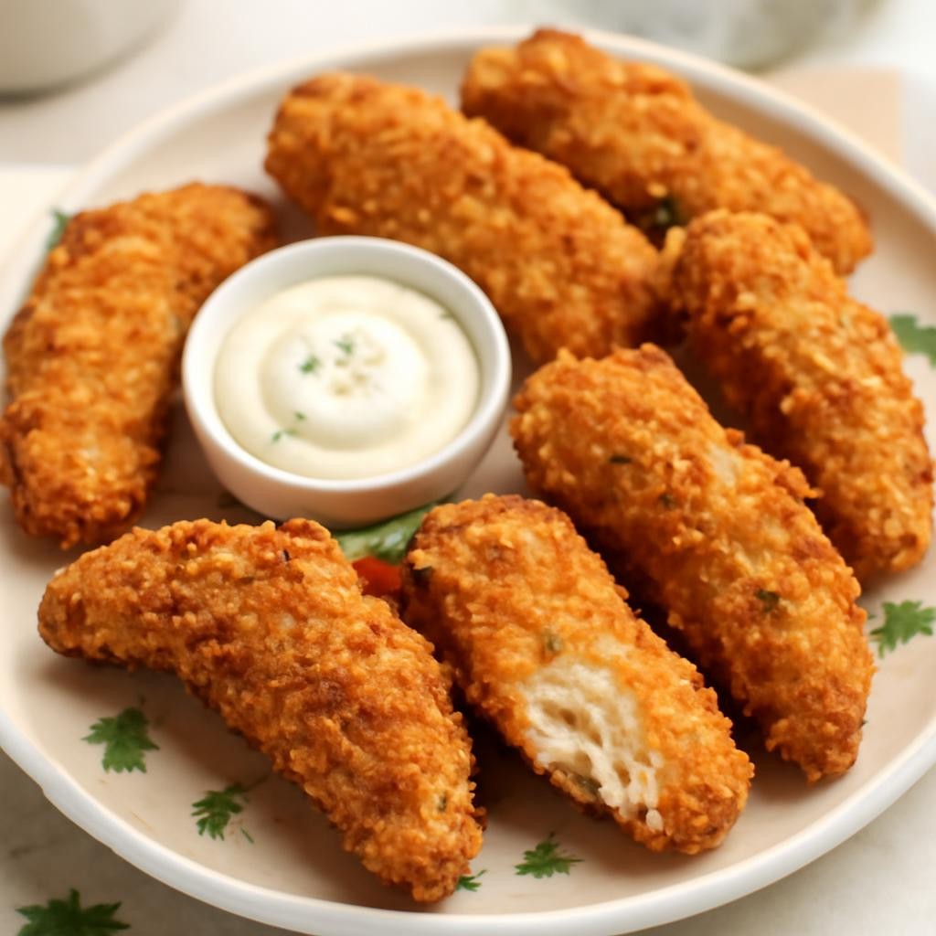 Air Fryer Chicken Tenders (No Breading)