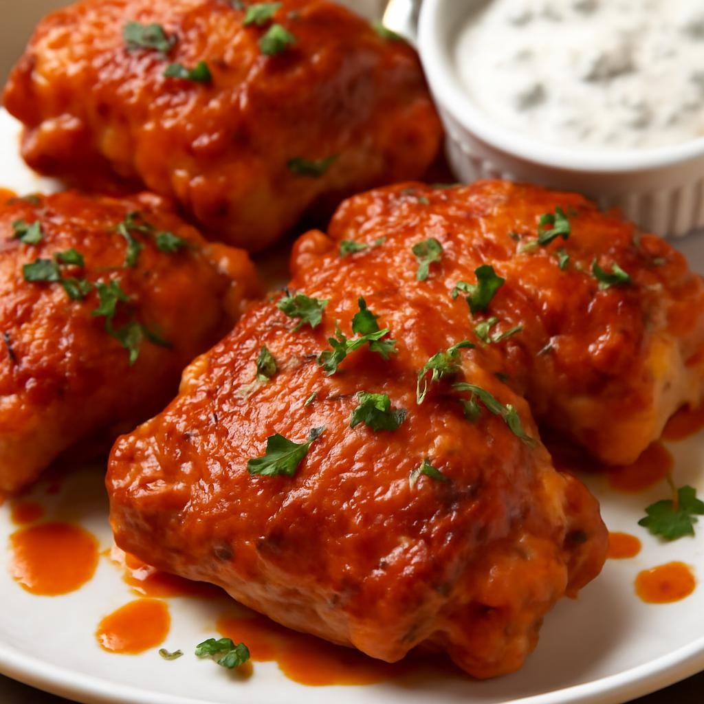 Buffalo Chicken Thighs