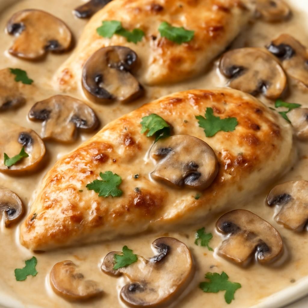 Creamy Keto Chicken Marsala