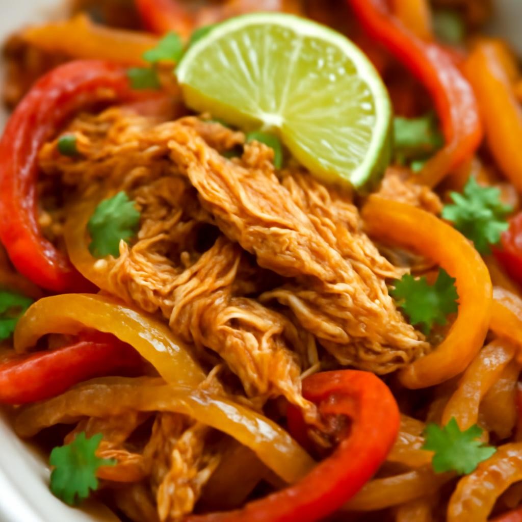 Crock Pot Chicken Fajitas