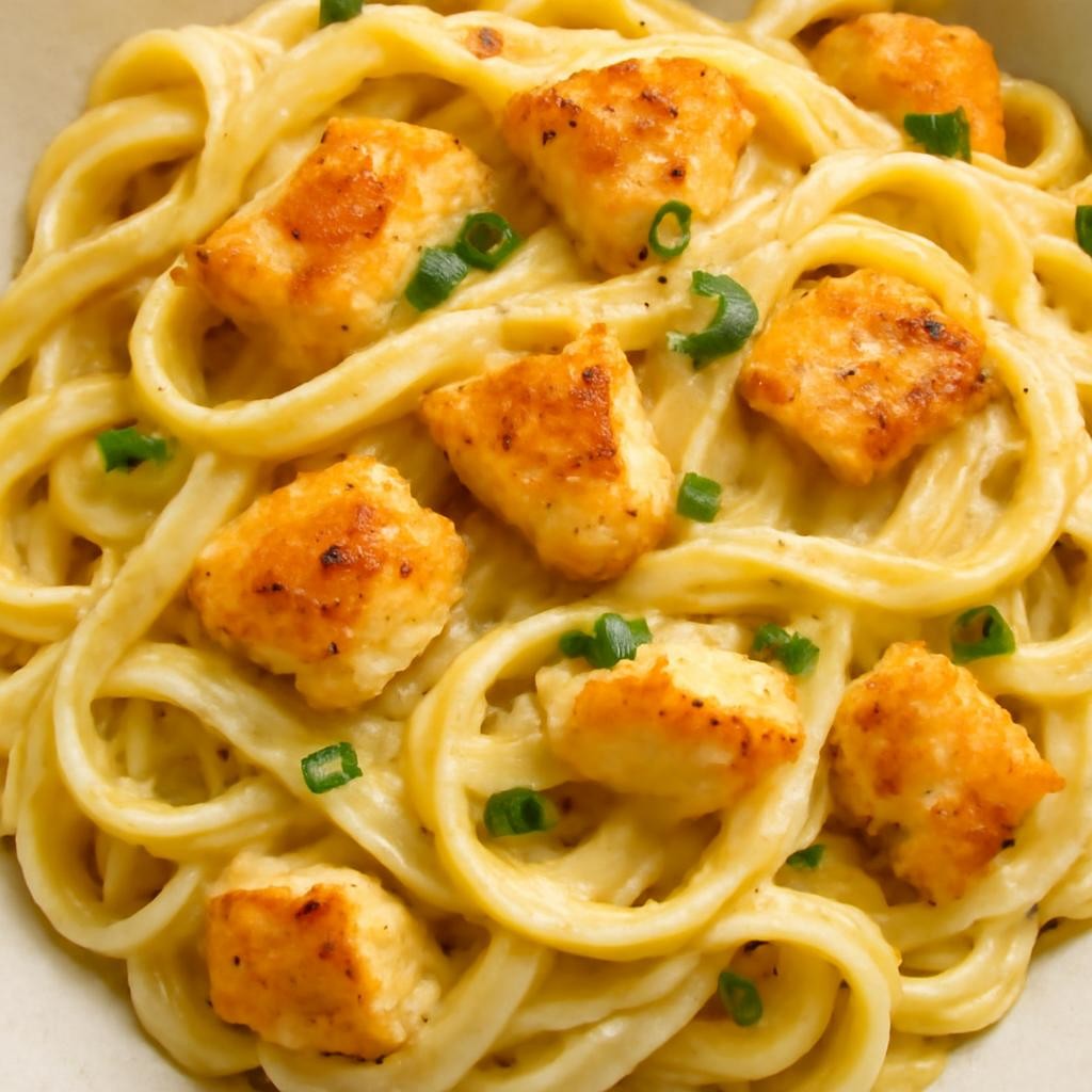 Garlic Parmesan Chicken and Pasta