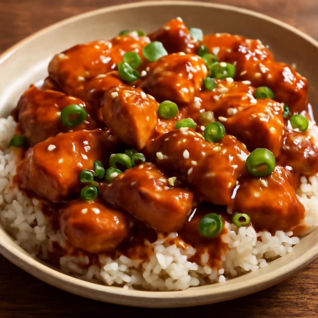 Instant Pot Bourbon Chicken