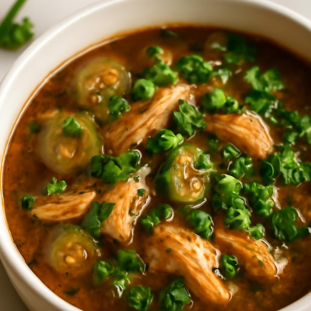 Low Carb Chicken Gumbo