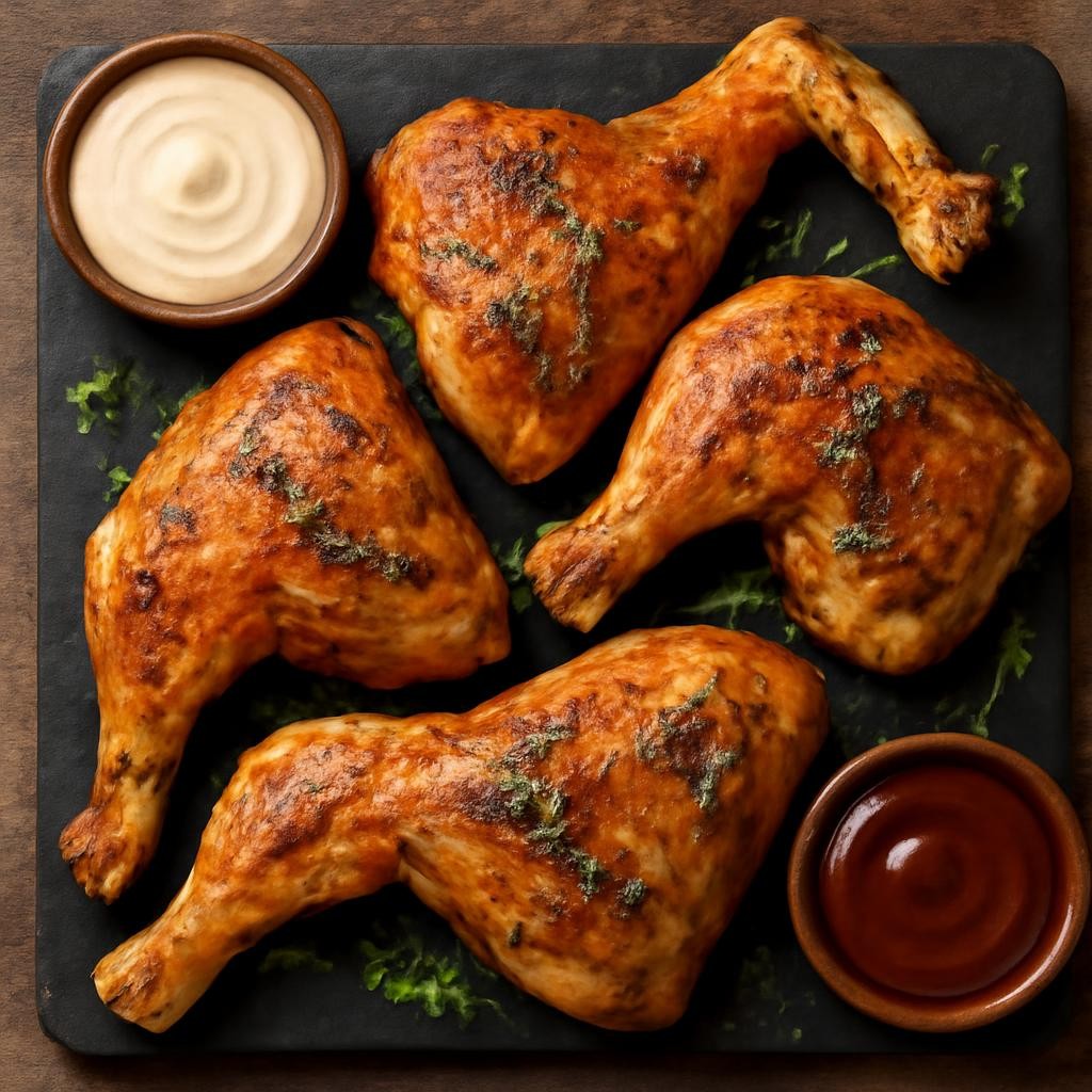 air fryer chicken quarters