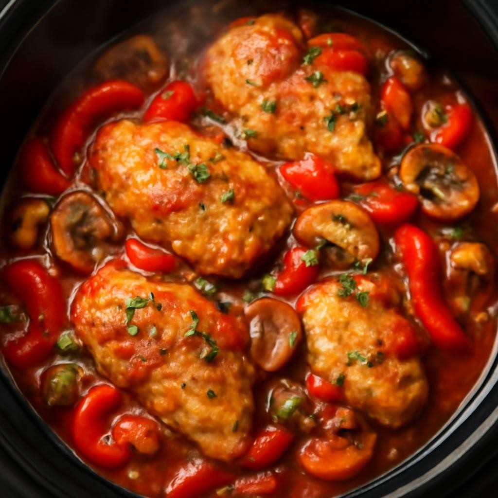 crockpot chicken cacciatore recipe