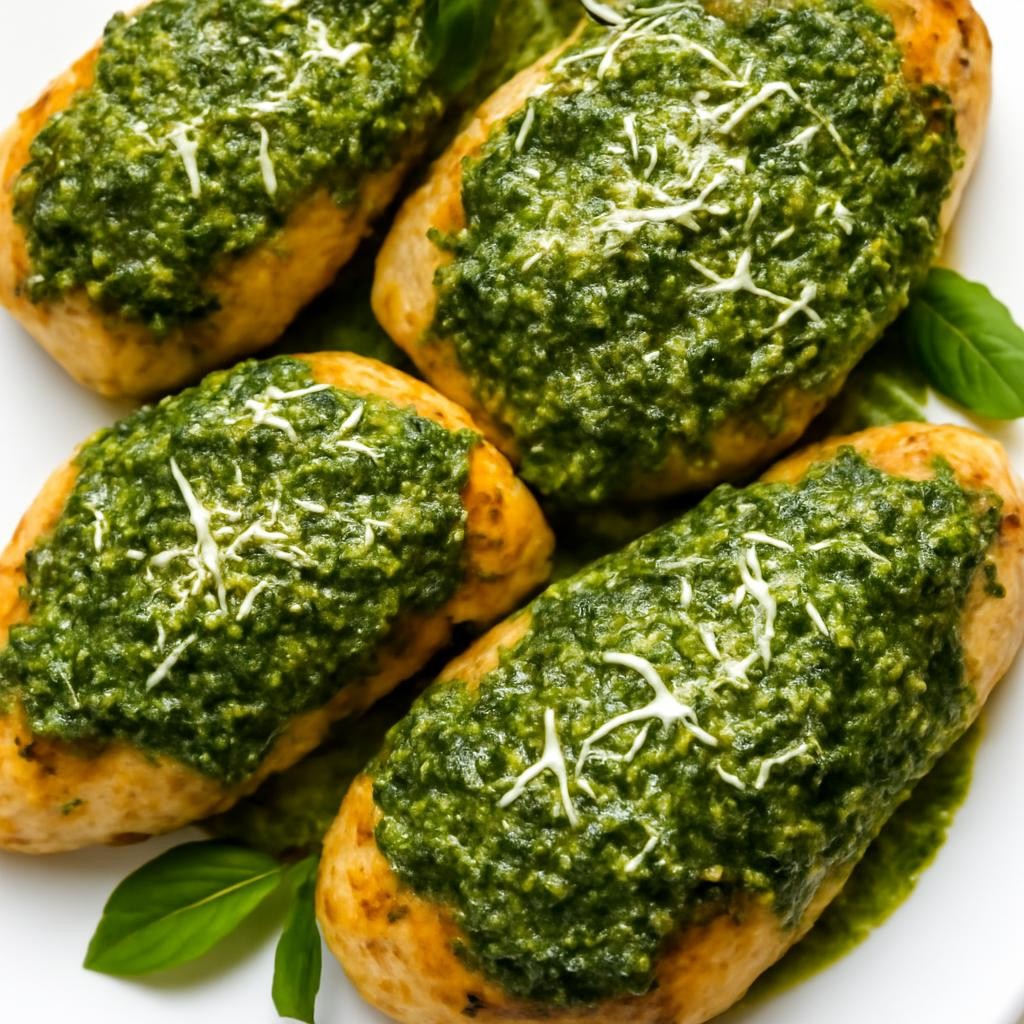 keto pesto chicken recipe