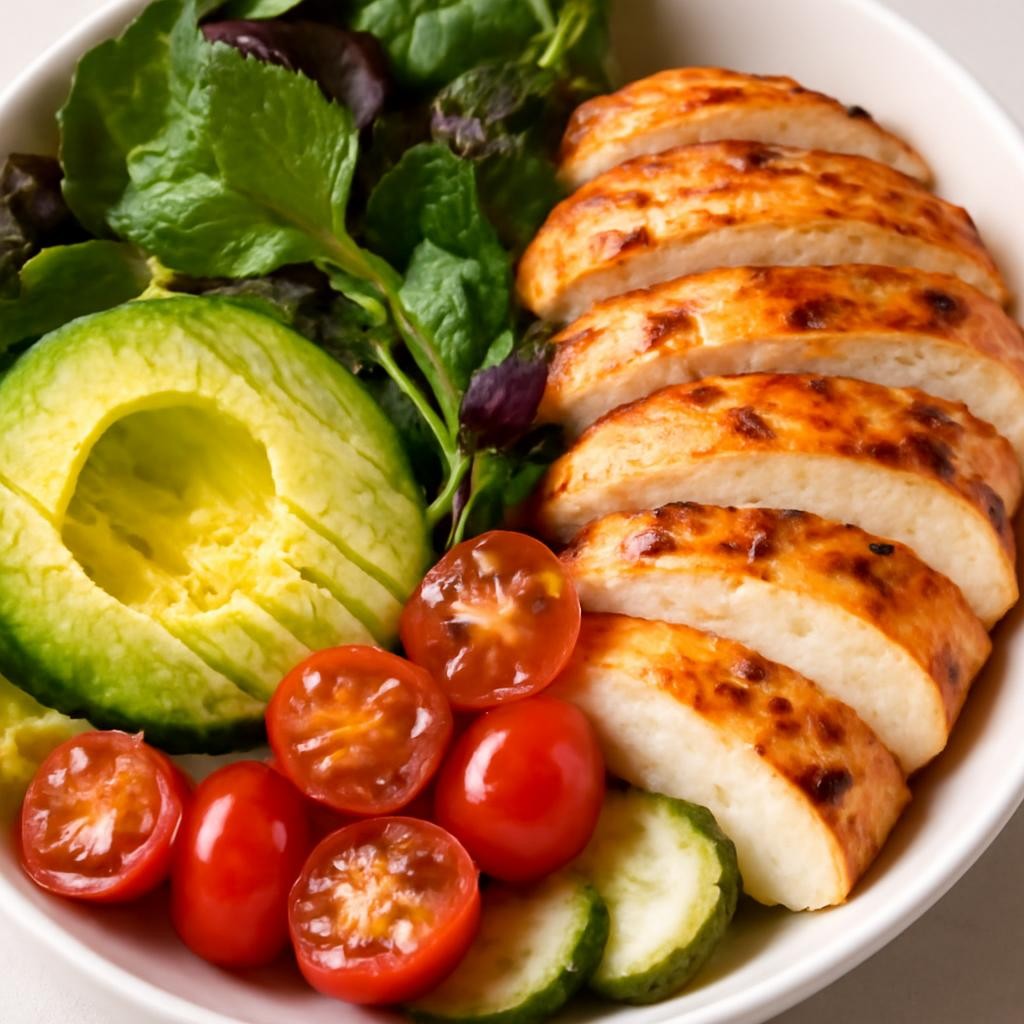 low carb chicken bowl recipe