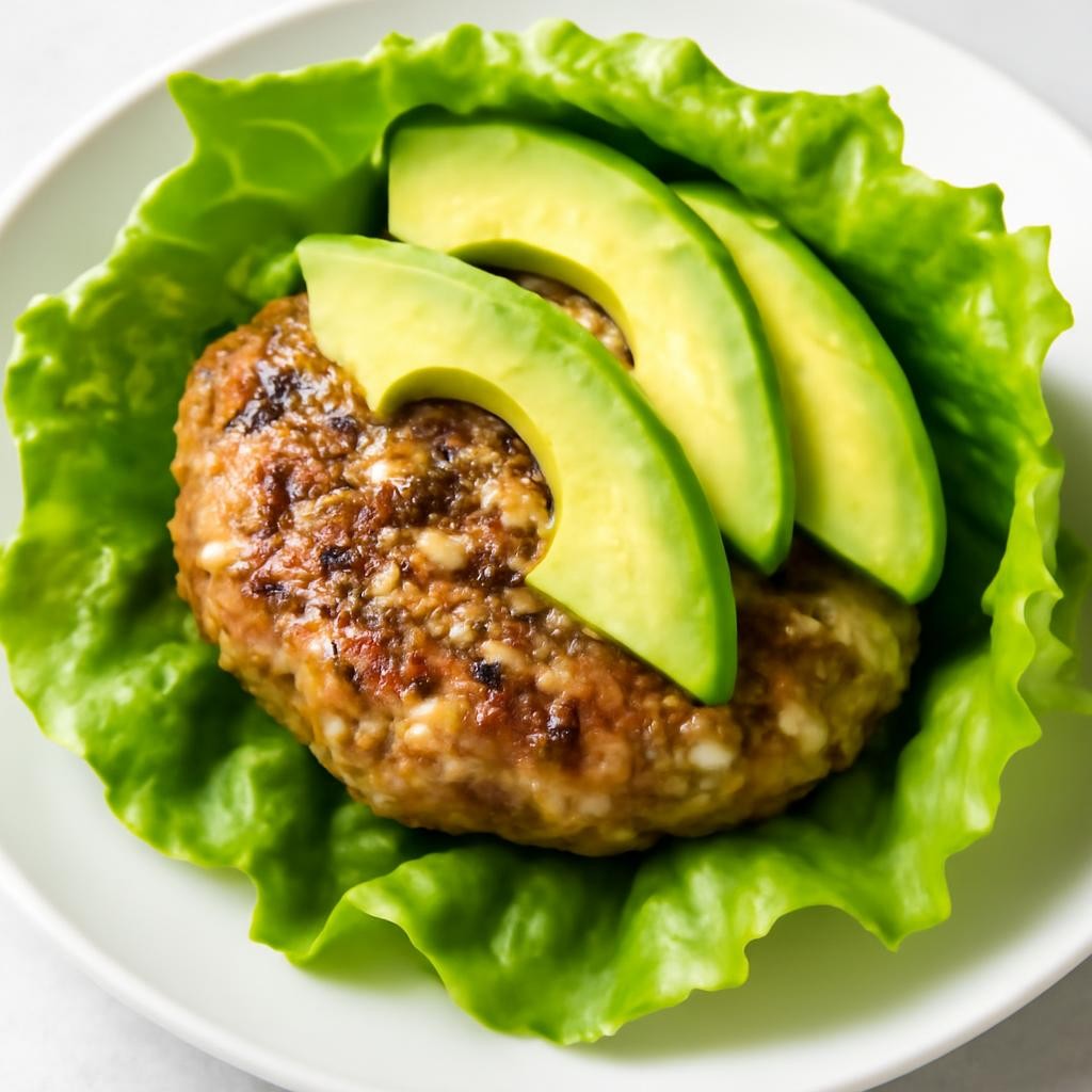 low carb chicken burger recipe