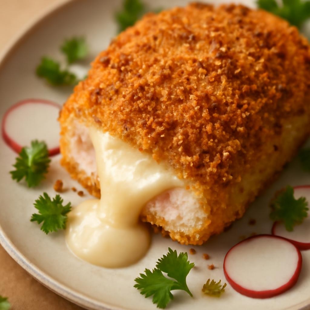 low carb chicken cordon bleu