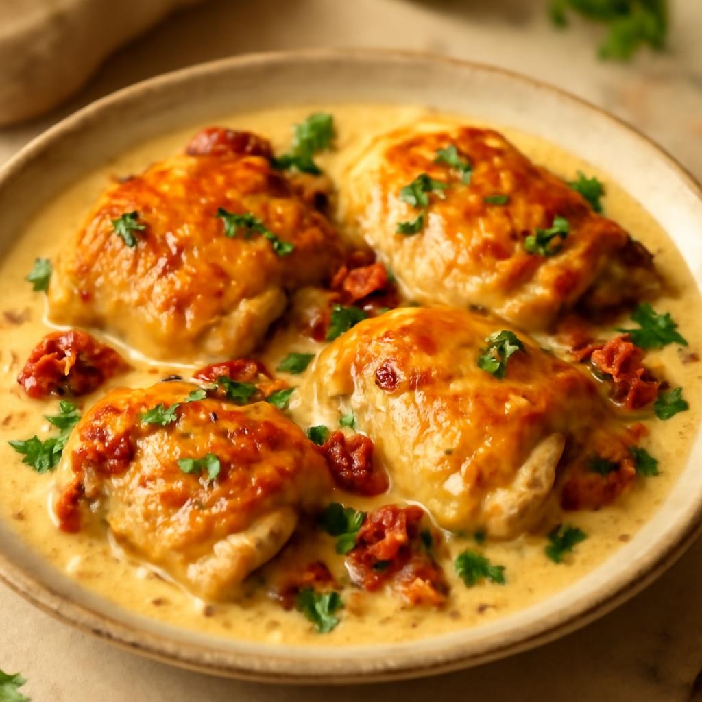 marry me chicken thigh recipe