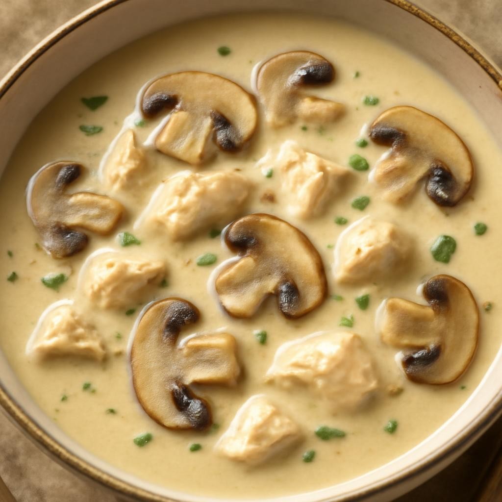 mushroom soup and chicken breast recipe