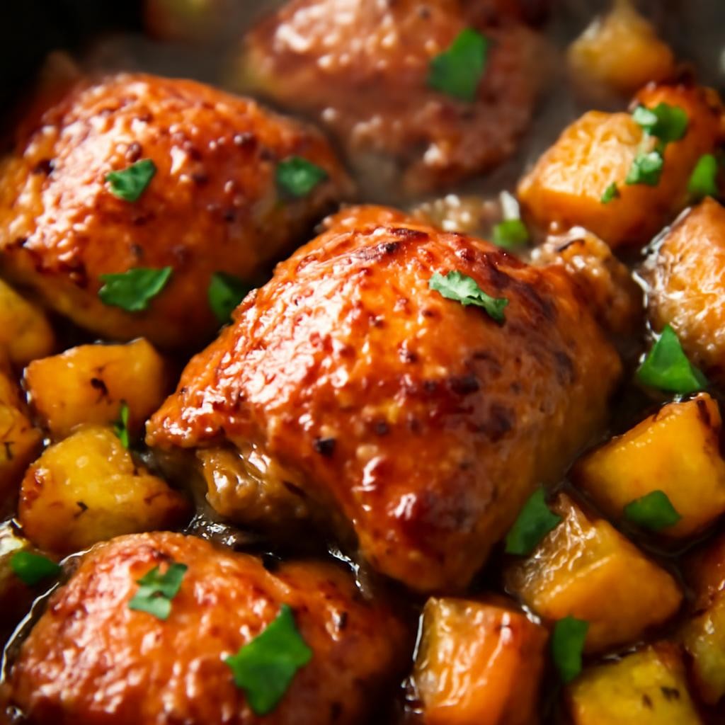 pineapple chicken thigh recipe