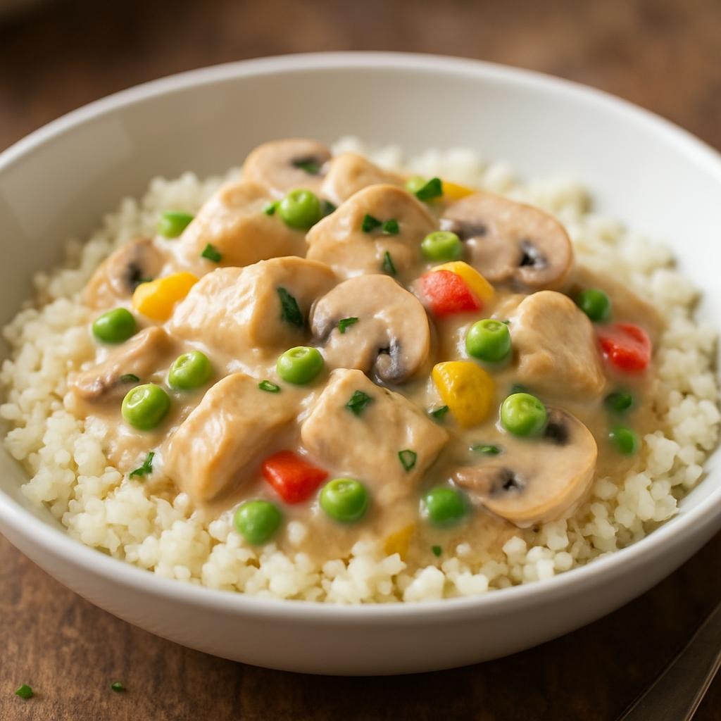low carb chicken ala king recipe