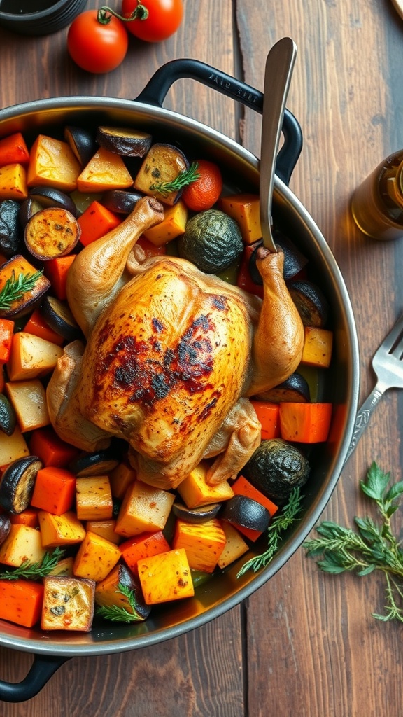 One-Pan Chicken and Vegetables Recipe