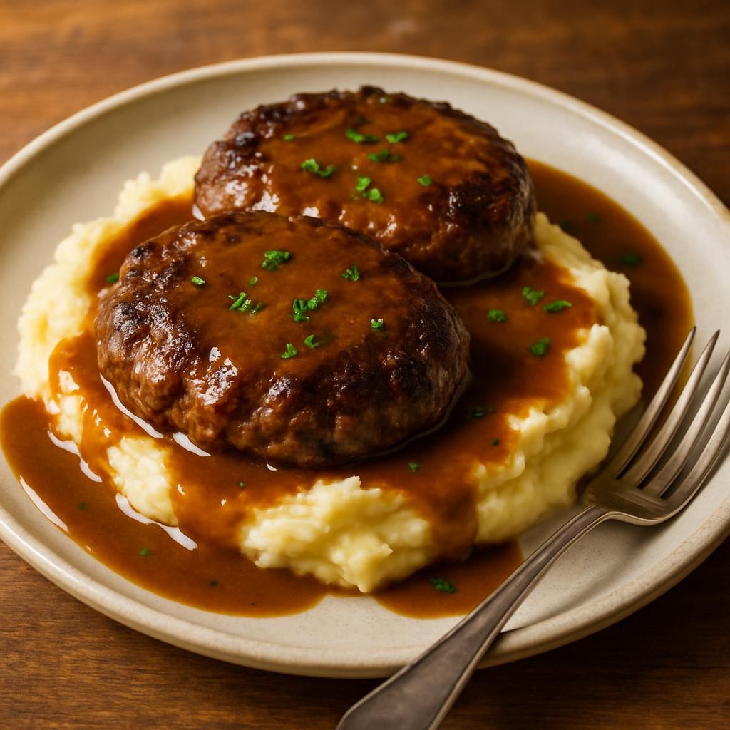 Easy-Hamburger-Steaks