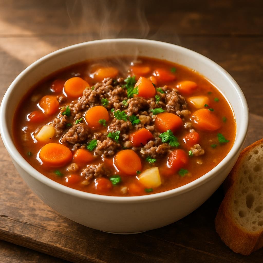 Hamburger-Soup