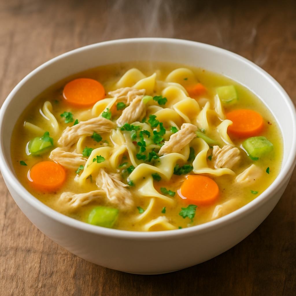 Instant Pot Chicken Noodle Soup