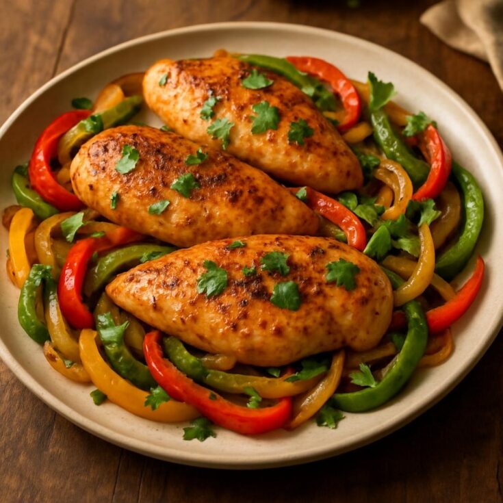 Keto-Baked-Chicken-Fajitas