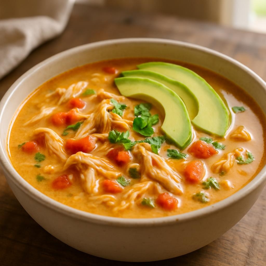 Keto Chicken Enchilada Soup