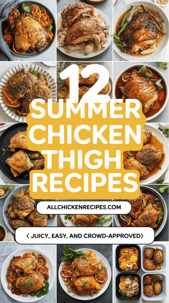 Summer Chicken Thigh Recipes Ideas