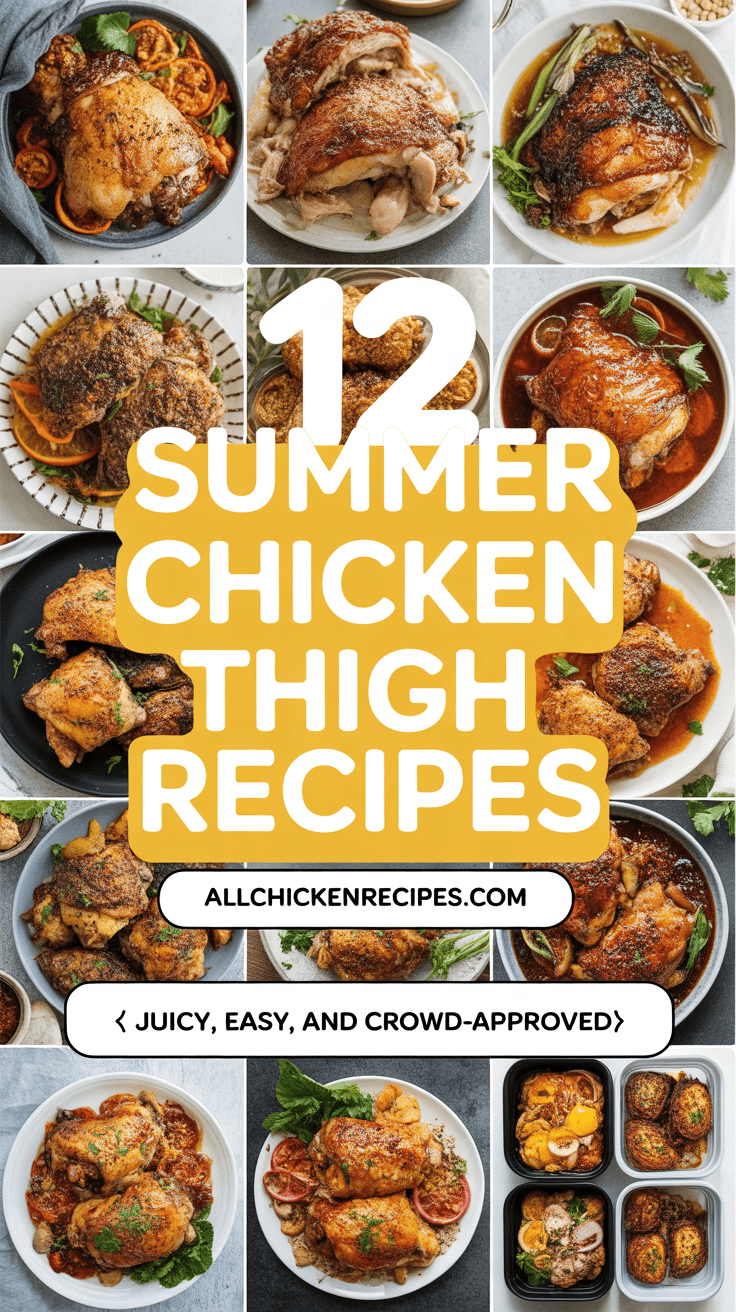 Summer Chicken Thigh Recipes Ideas