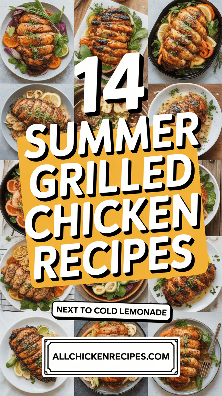 Summer Grilled Chicken Recipe Ideas