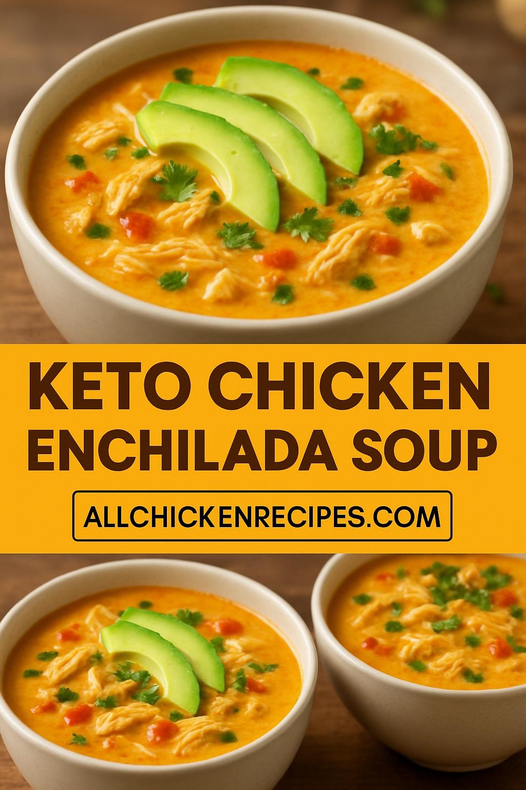 Keto Chicken Enchilada Soup