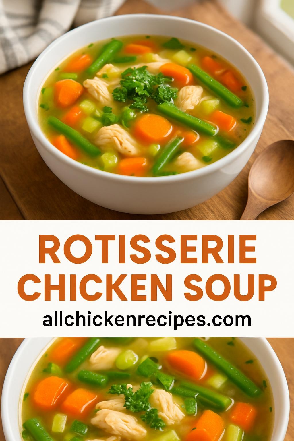 Rotisserie Chicken Soup