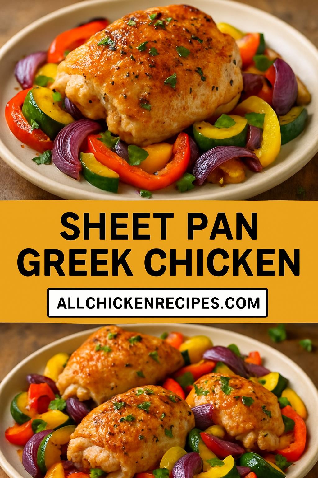 Sheet Pan Greek Chicken