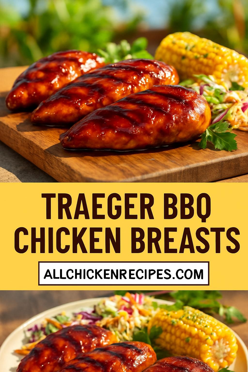 Traeger BBQ Chicken Breasts