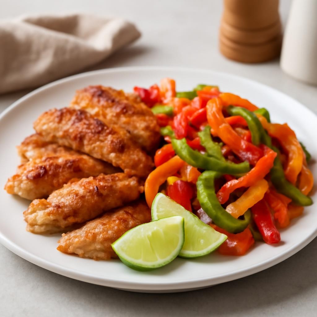 Keto Baked Chicken Fajitas