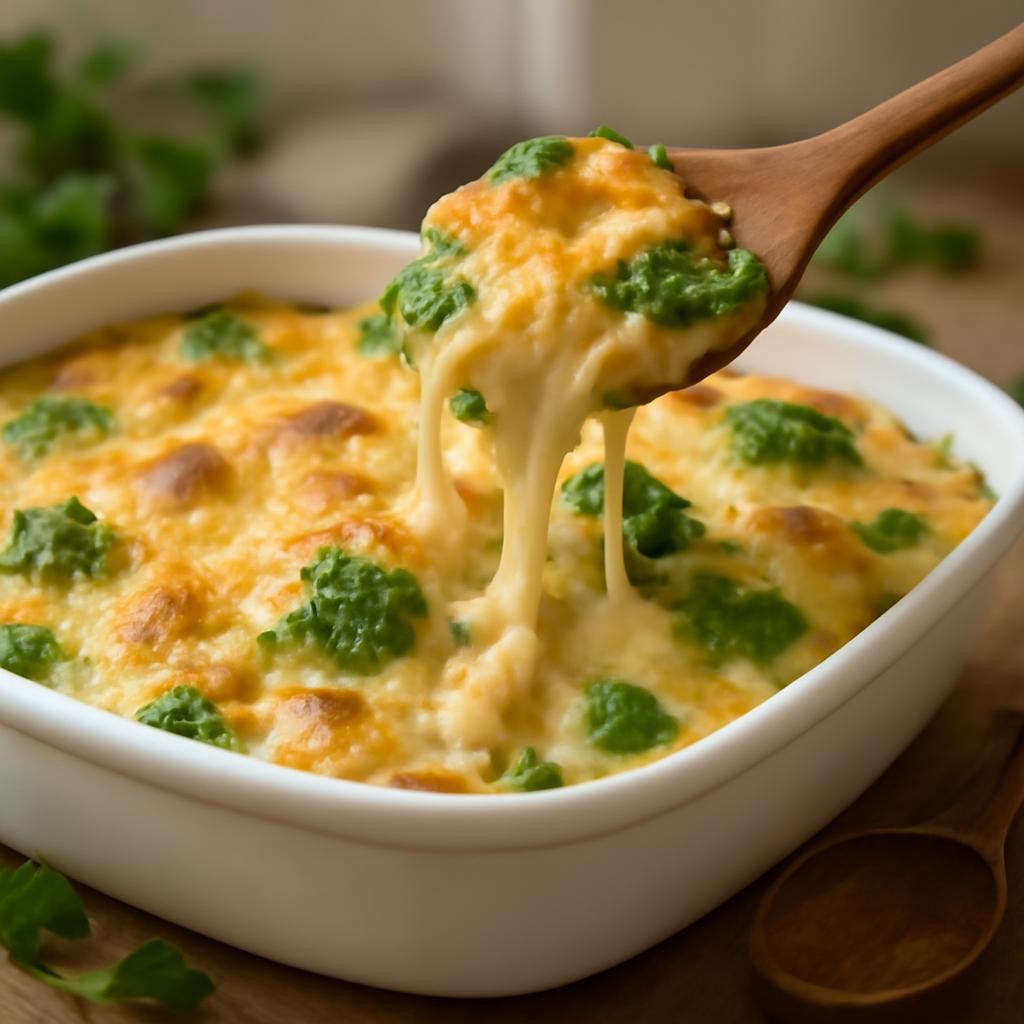 Keto Chicken Divan Casserole