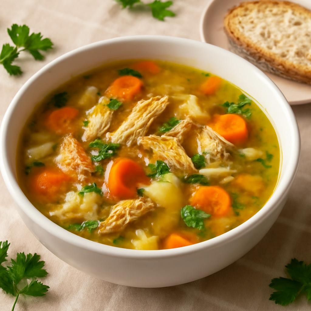 Rotisserie Chicken Soup