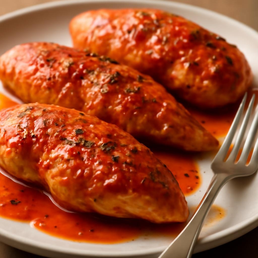 Baked Buffalo Chicken Breasts