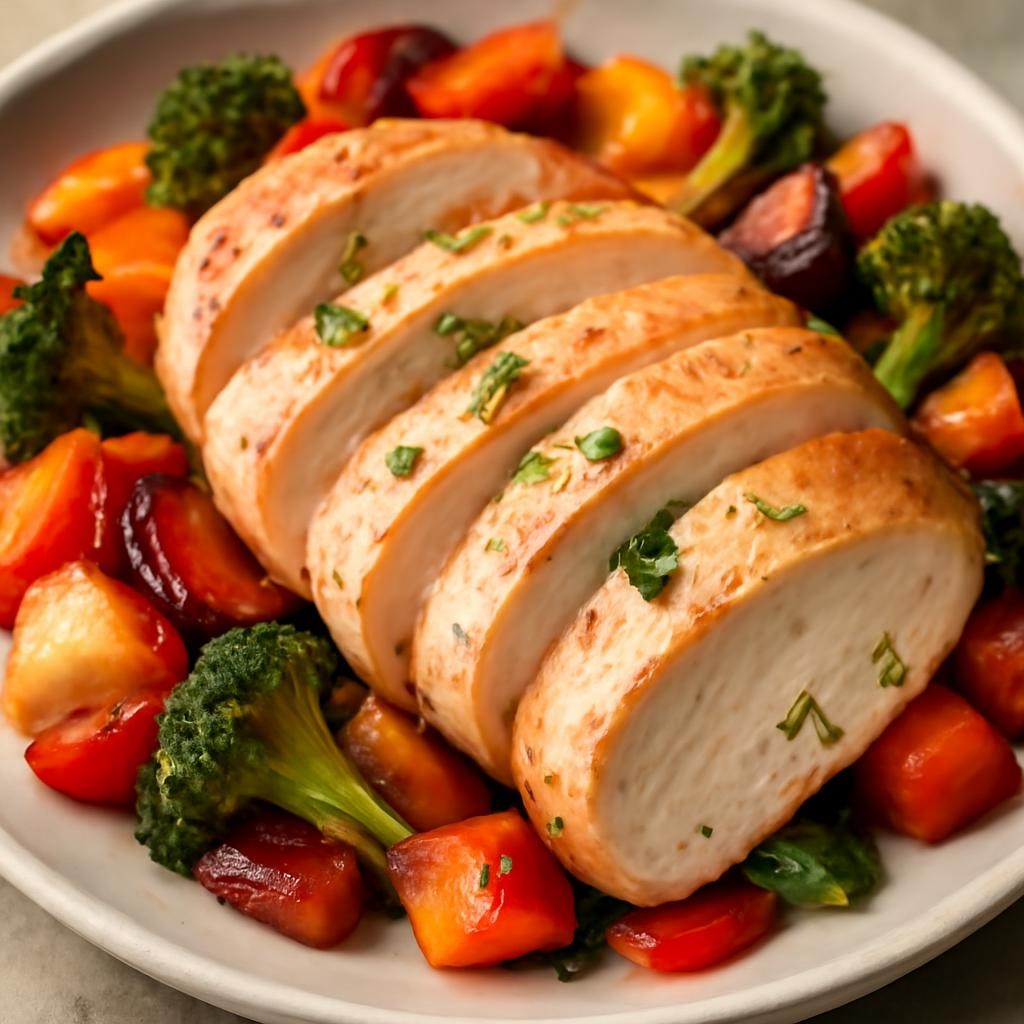 Brined and Baked Chicken Breasts