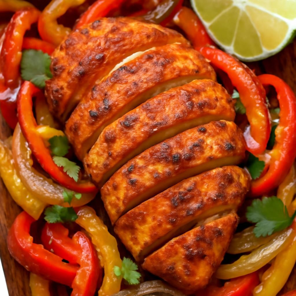 Keto Baked Chicken Fajitas